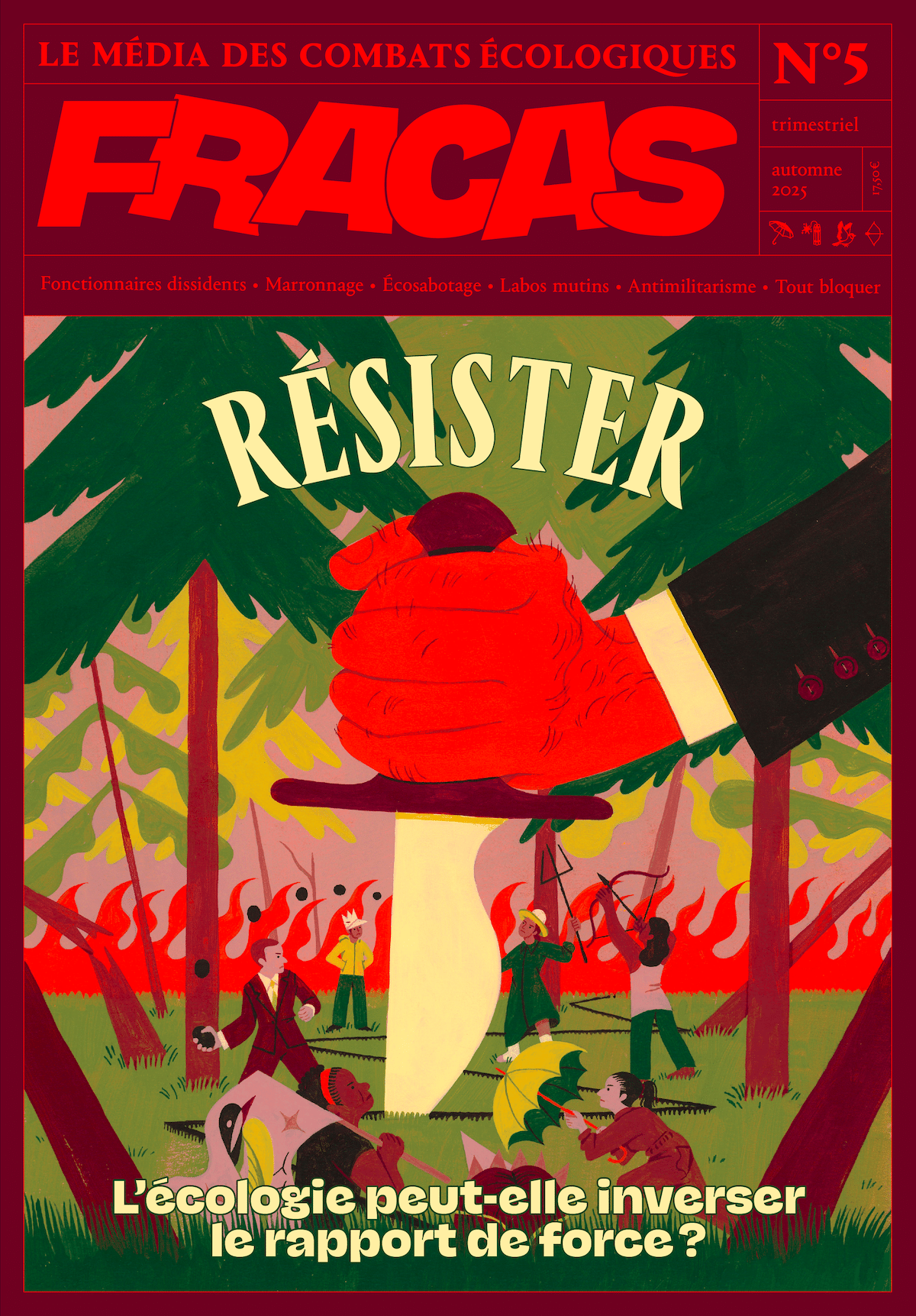 Couverture Fracas N°3 : les chasseurs avec nous ?